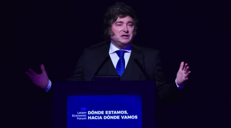 Javier Milei, Latam Economic Forum 2026