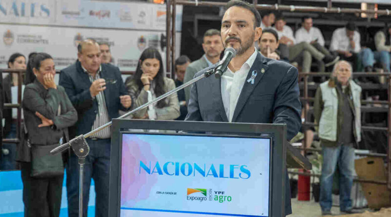 Juan Pablo Valdés, Corrientes, Ganadería, Nacionales 2026