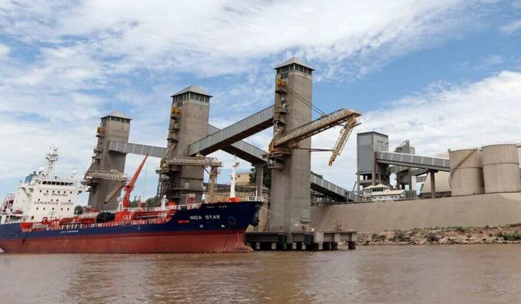 Paro de Aceiteros, Rosario, Puerto, exportaciones, comercio