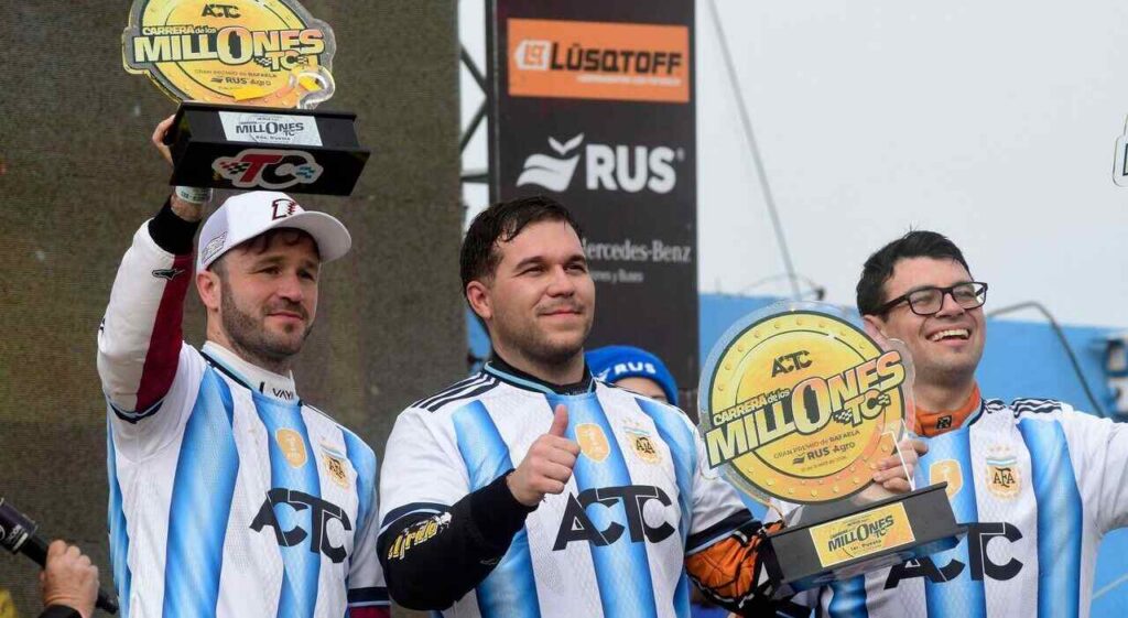 Valentín Aguirre, TC en Rafaela, Agustín Canapino, Marcos Landa