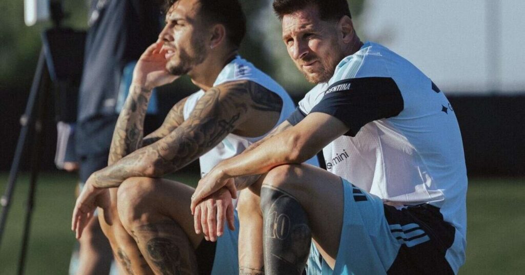 Lionel Messi, Selección Argentina, Leandro Paredes