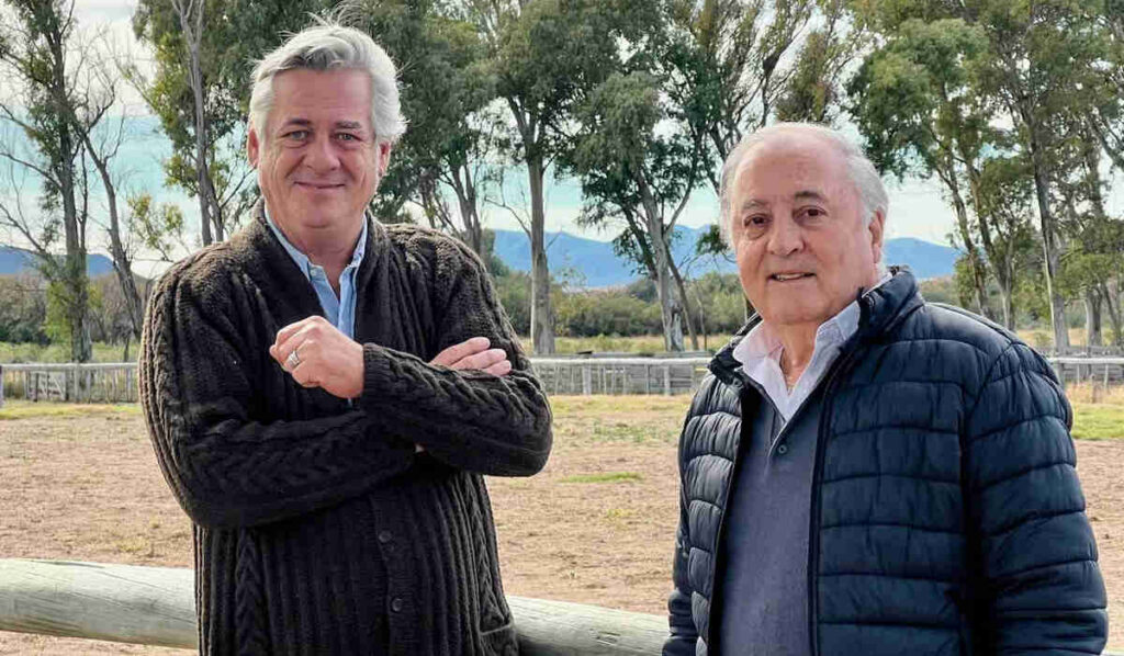 Nicolás Pino, Carlos Odriozola, Sociedad Rural Argentina