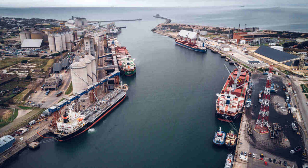 Puerto de Quequén, Embarque