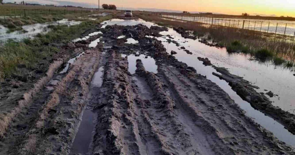 Caminos Rurales, Inundaciones