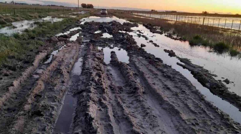 Caminos Rurales, Inundaciones