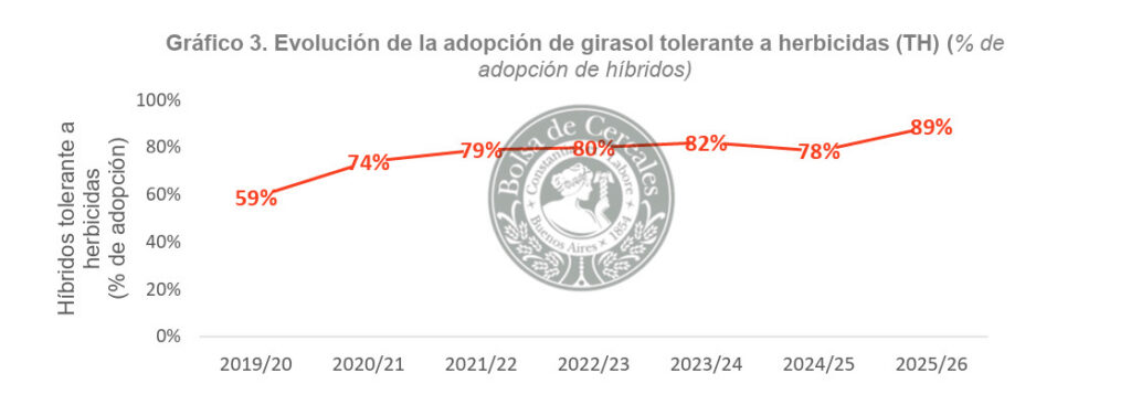 Girasol, Híbridos, Campaña 2025/26