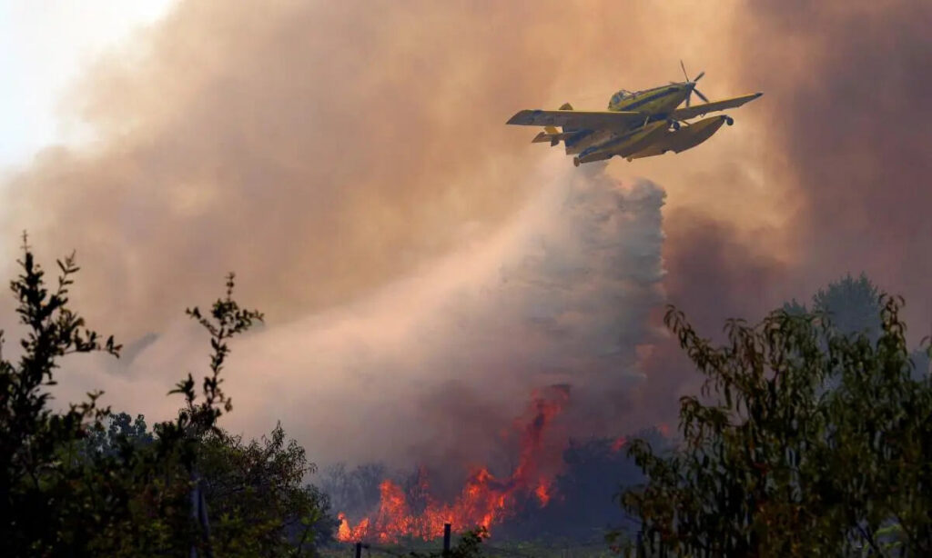 Incendios, Europa, España, Francia