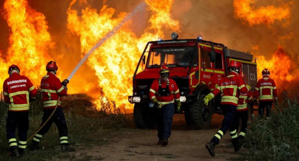 Incendios, Europa, España, Francia
