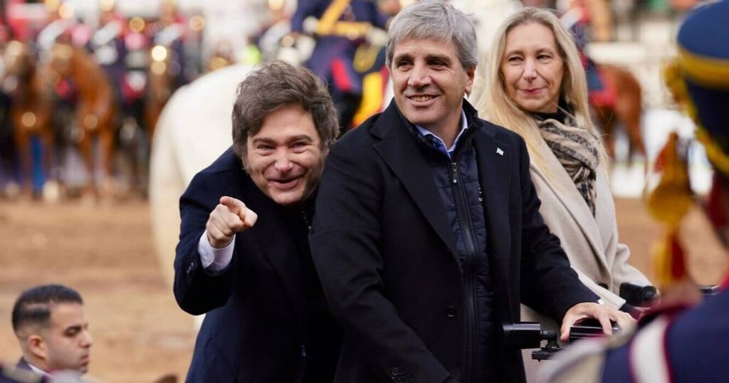 Javier Milei, Luis Caputo, Exposición Rural 2026, Palermo