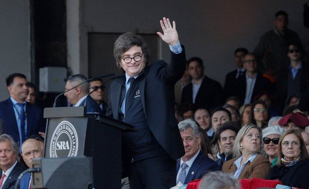 Javier Milei, Expo Rural de Palermo 2026, Retenciones