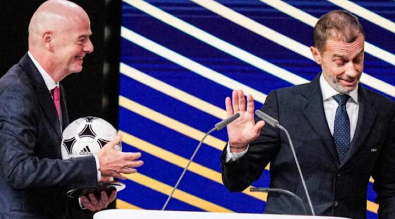UEFA, FIFA, Gianni Infantino, Aleksander Ceferin, Mundial, Copa del Mundo, Fútbol