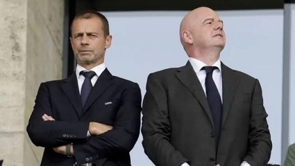 UEFA, FIFA, Gianni Infantino, Aleksander Ceferin, Mundial, Copa del Mundo, Fútbol