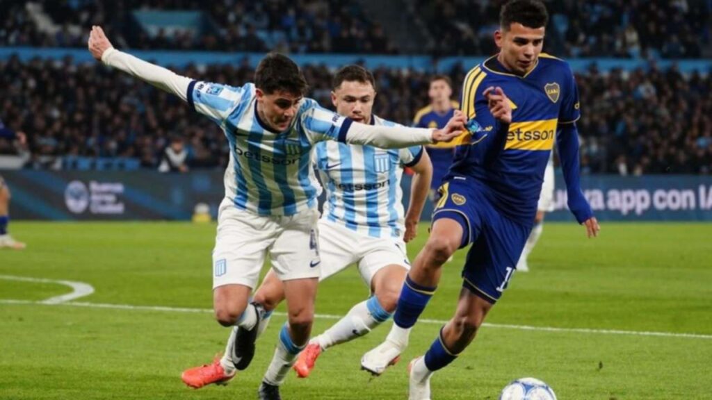 Boca, Racing, Leonel Flores