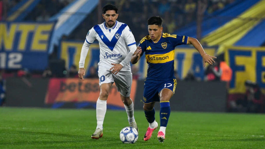 Boca, Vélez. Lozano