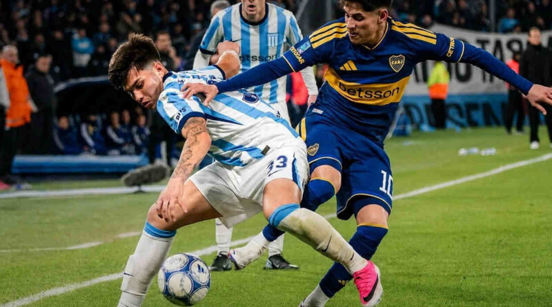 Boca, Racing, Aranda