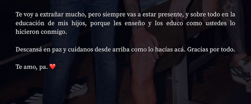 Carta de Messi