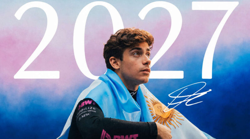 Franco Colapinto, Alpine, 2027