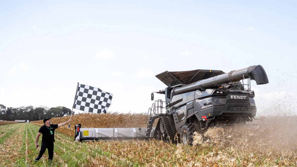Cosechadora, Récord, Fendt