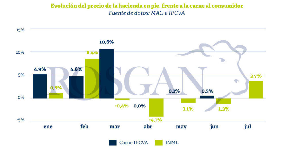 Hacienda, Carne Vacuna, Precios