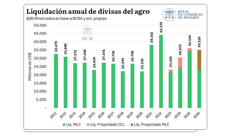 Agro, Liquidación de Divisas