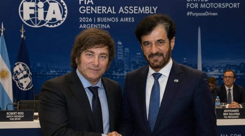 Ben Sulayem, Fórmula 1, FIA, Javier Milei