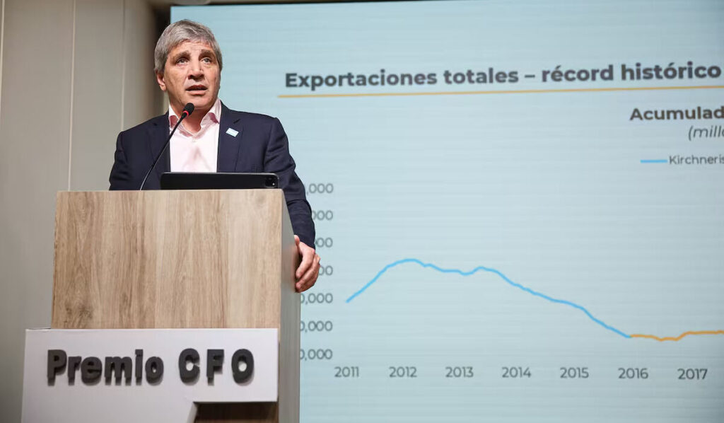 Luis Caputo, Economía CFO Summit