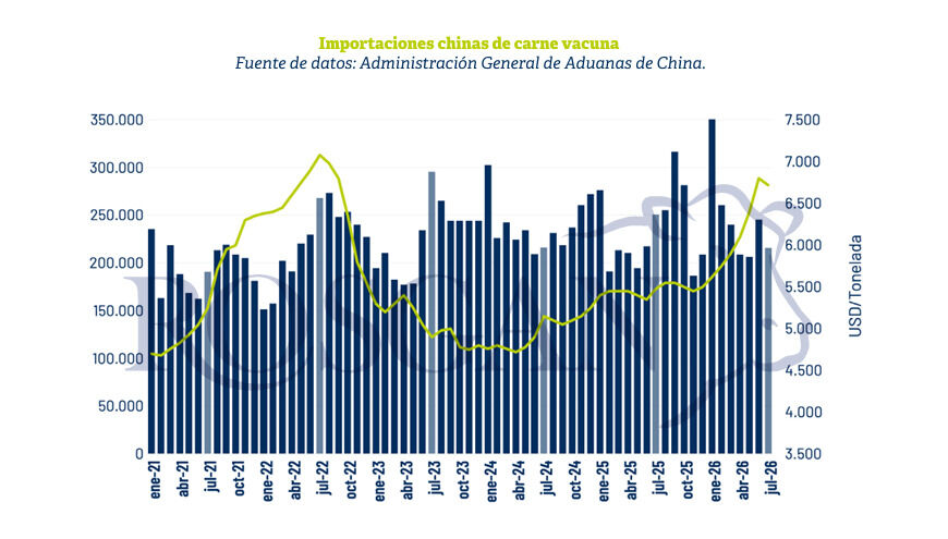 China, Carne Vacuna
