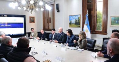 El Niño, Mesa de Enlace, Gobierno, Iraeta