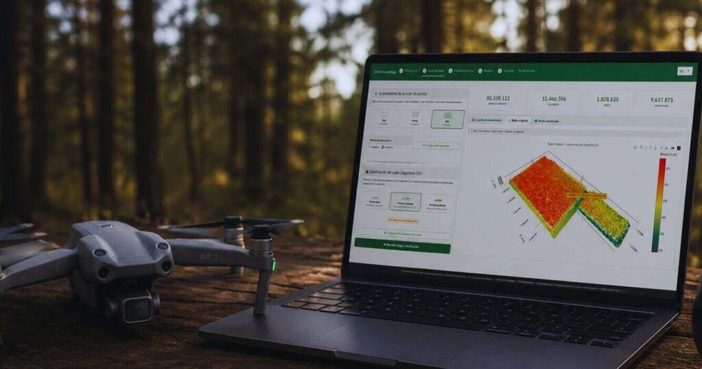 ForestMAP, INTA, Drones