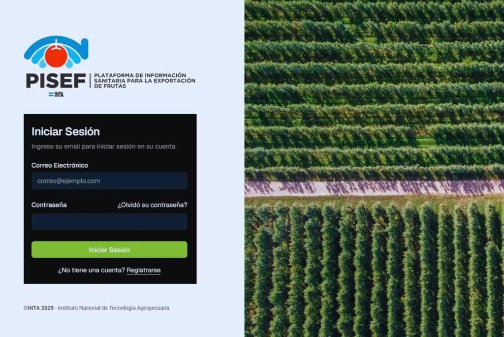 Frutas, PISEF, Plataforma, INTA, Tecnología