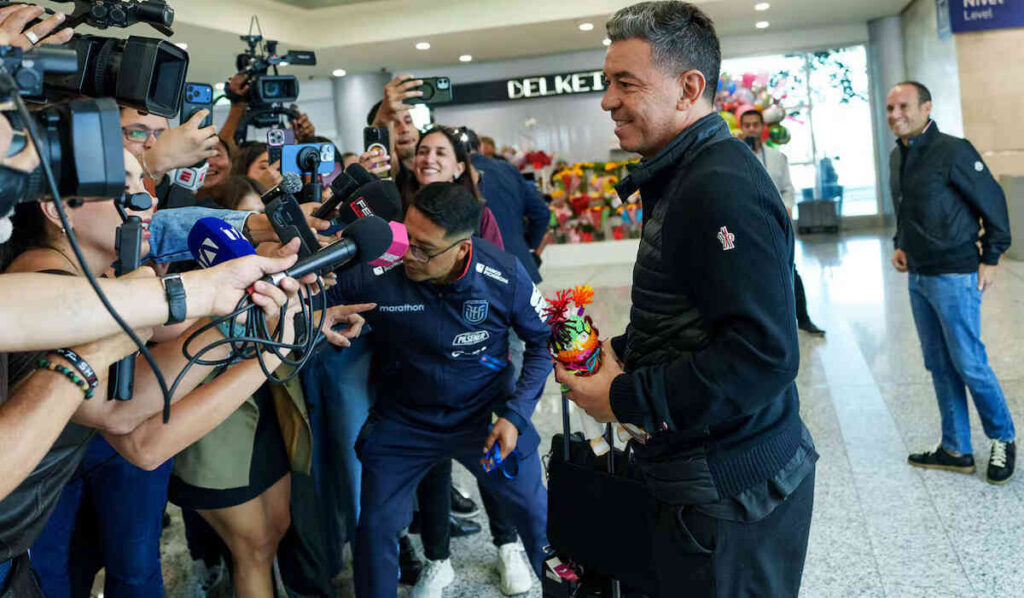 Marcelo Gallardo, Ecuador
