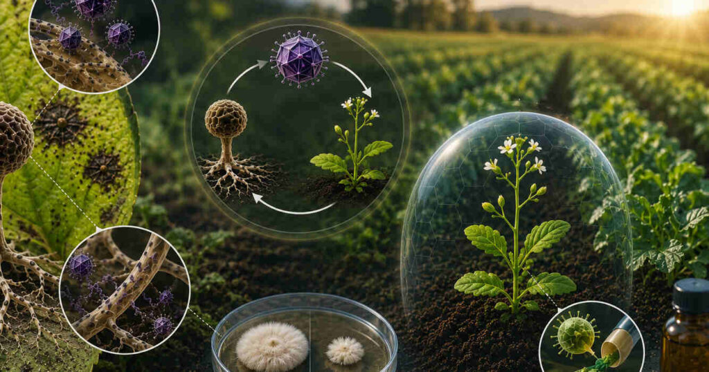 Hongo, Virus, Plantas