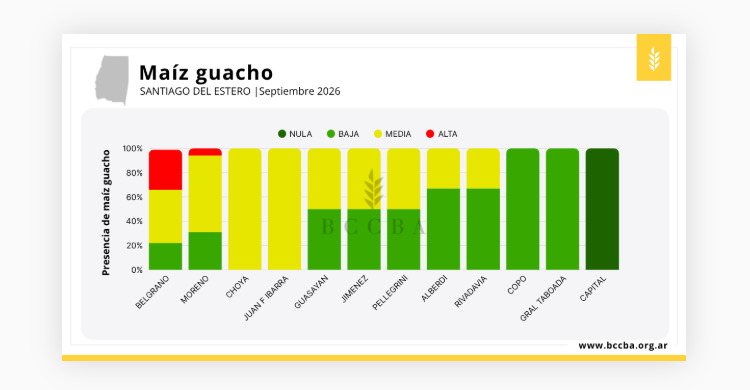 Maíz Guacho, Santiago del Estero