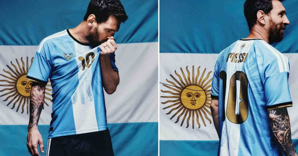 Lionel Messi, Camiseta, Selección Argentina