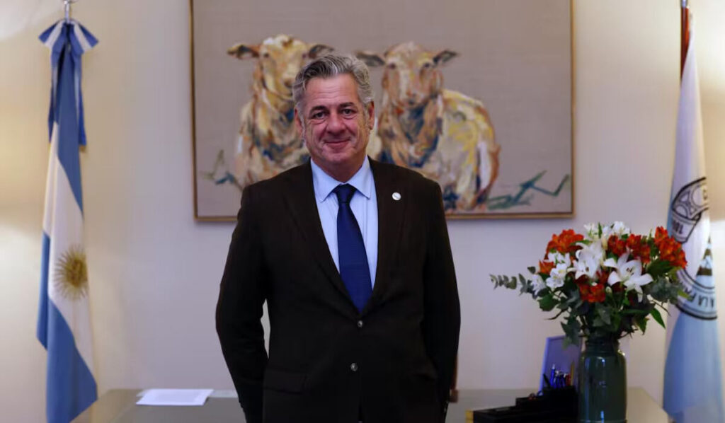 Nicolás Pino, Sociedad Rural Argentina, la Rural