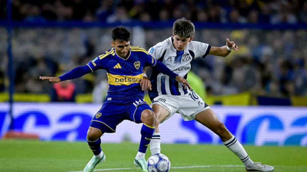 Boca, Talleres, MIlton Delgado