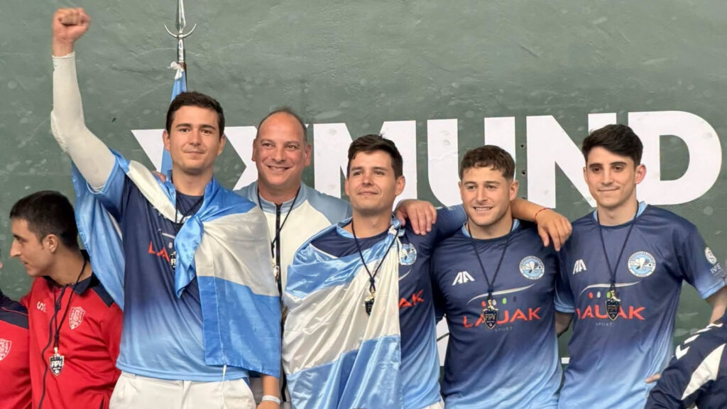 Argentina, Mundial, pelota vasca