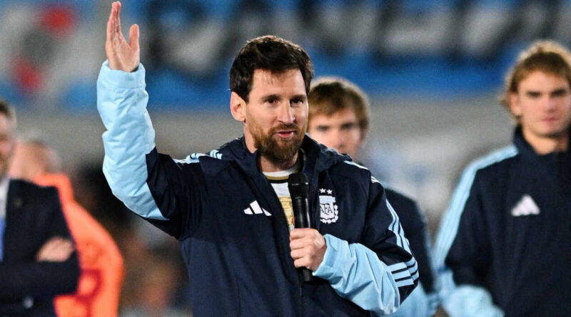 Lionel Messi, Despedida, Selección Argentina