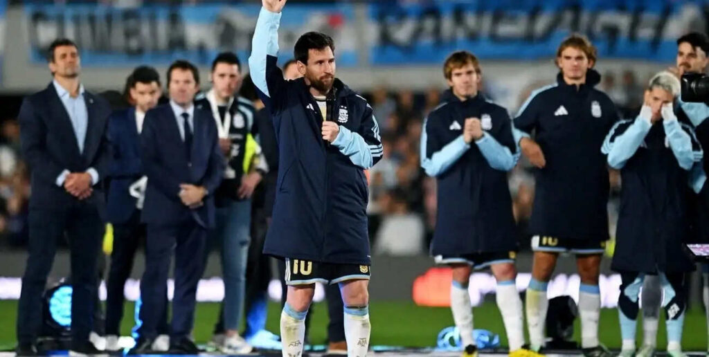 Lionel Messi, Despedida, Selección Argentina