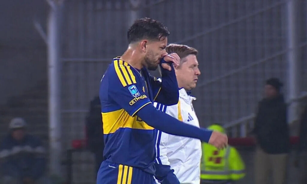 Leandro Paredes, Boca, Lesión