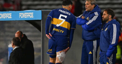 Leandro Paredes, Boca, Lesión