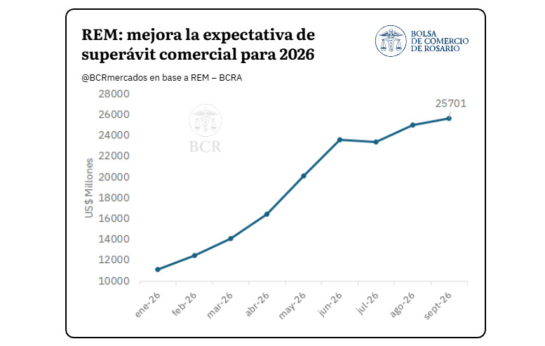 Superávit comercial, Argentina